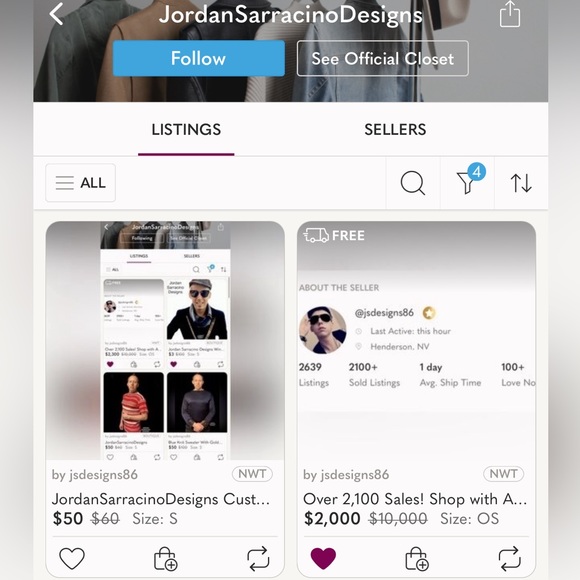 JordanSarracinoDesigns Custom Menswear https://posh.mk/gvZq3tXWzHb - Picture 2 of 2